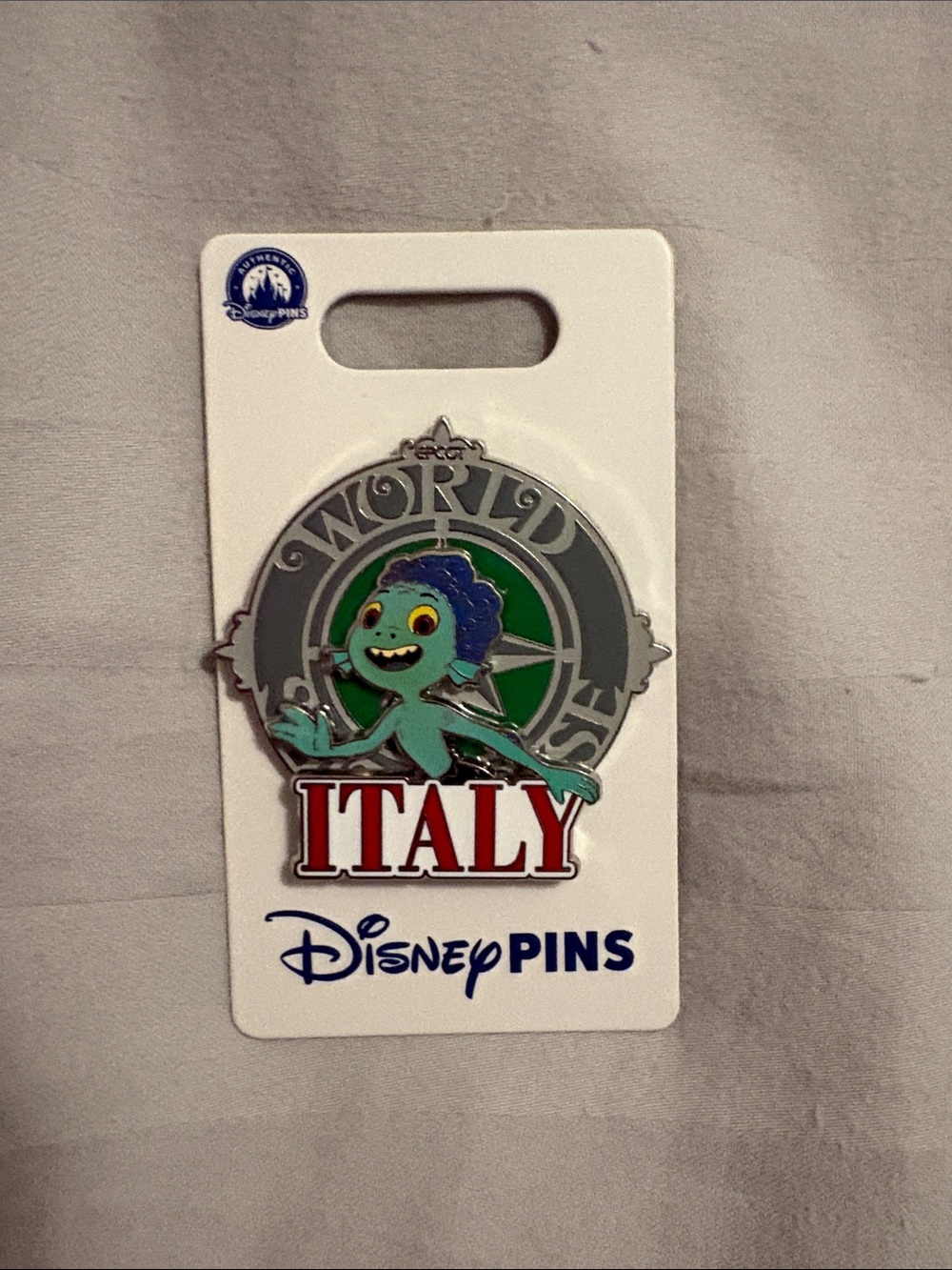 Disney World Showcase Italy Luca Pin, BNWT